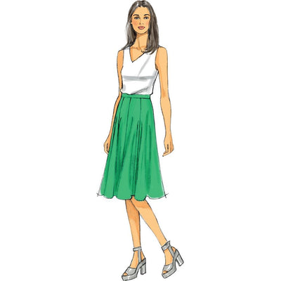Butterick Pattern B6179 Misses Skirt and Culottes 6179 Image 3 From Patternsandplains.com