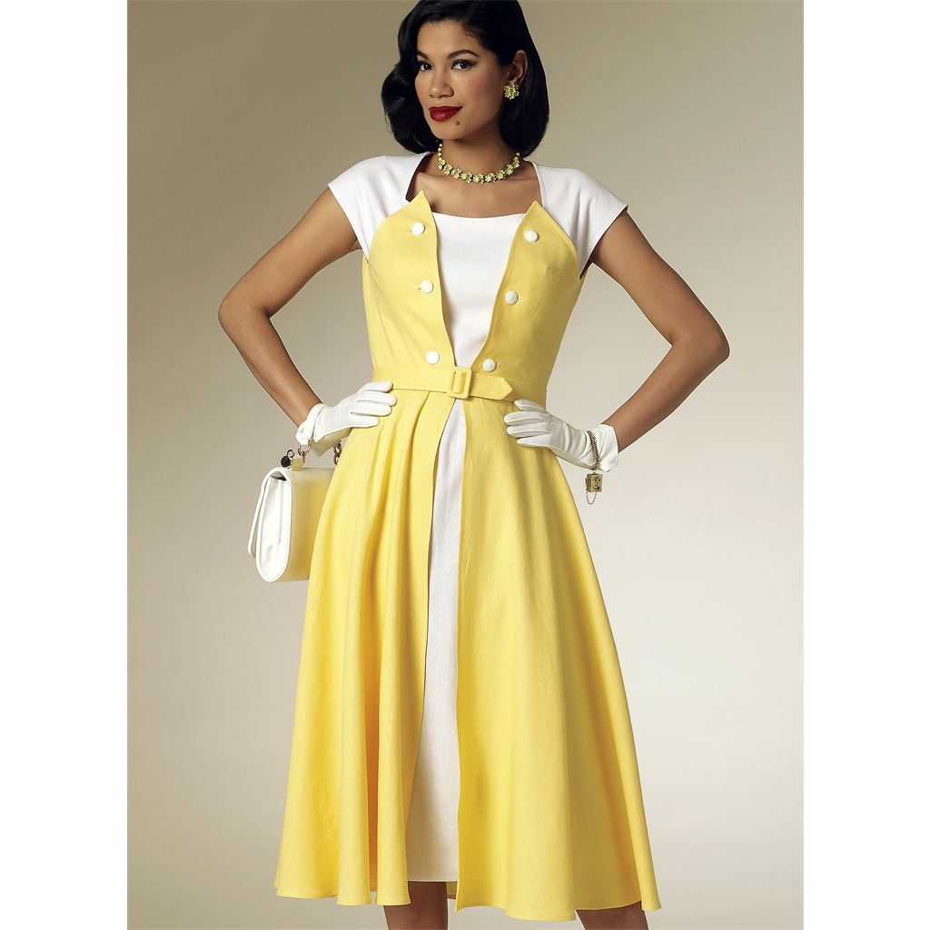 Butterick Pattern B6211 Misses Dress and Belt 6211 Image 3 From Patternsandplains.com