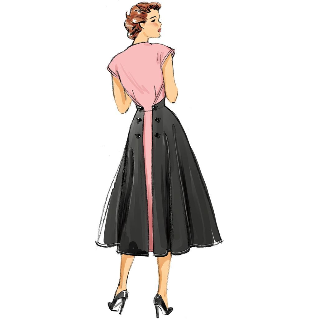 Butterick Pattern B6212 Misses Dress 6212 Image 6 From Patternsandplains.com