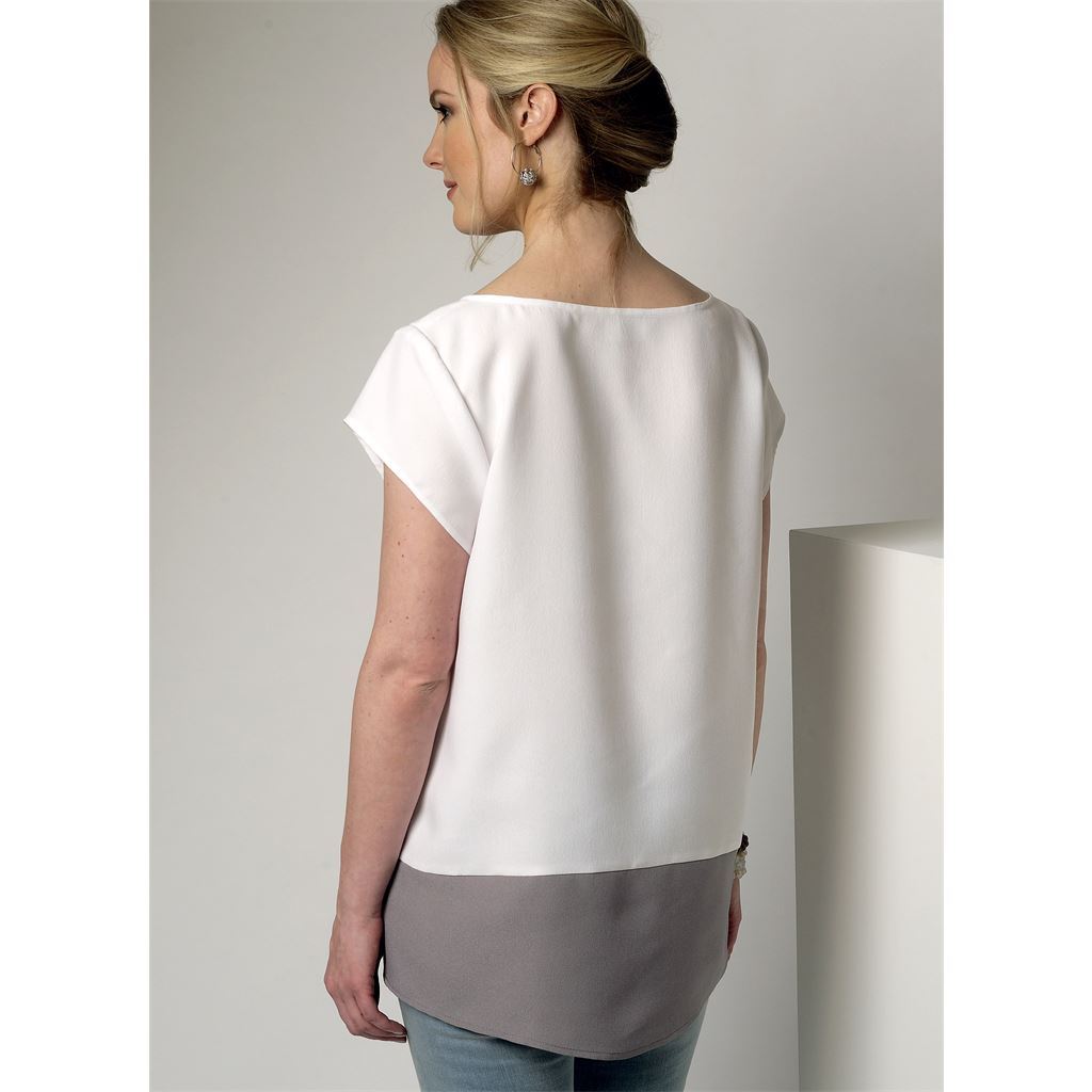 Butterick Pattern B6214 Misses Top 6214 Image 3 From Patternsandplains.com