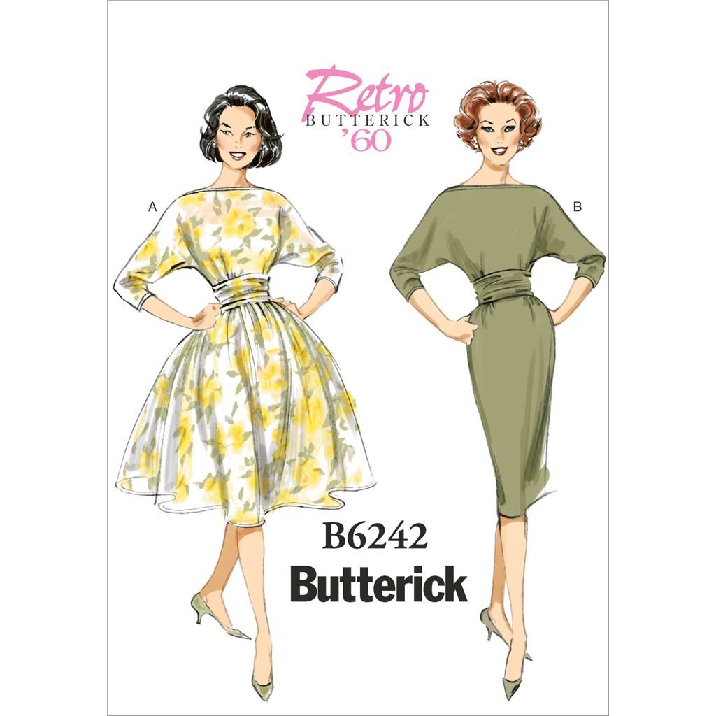 Butterick Pattern B6242 Misses Dress 6242 Image 1 From Patternsandplains.com