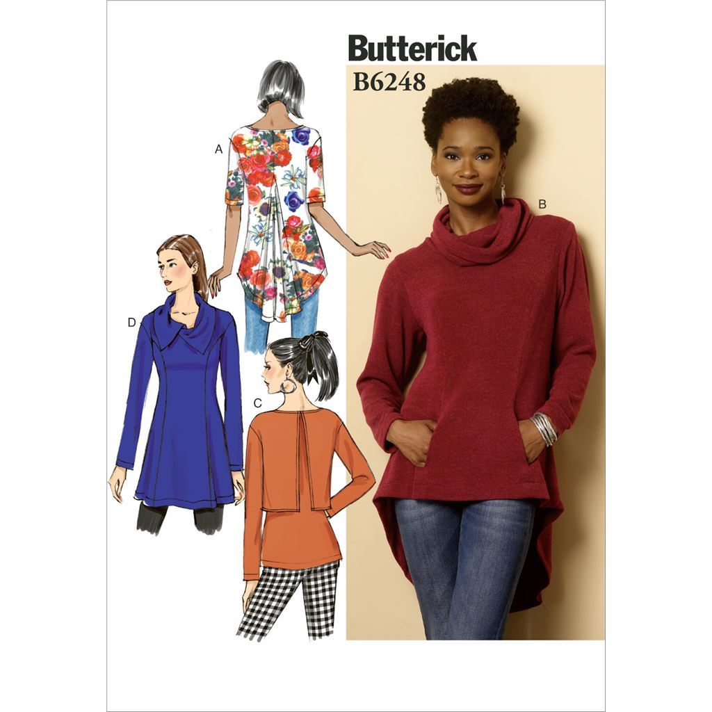 Butterick Pattern B6248 Misses Tunic 6248 Image 1 From Patternsandplains.com