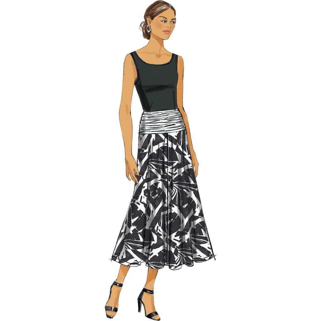 Butterick Pattern B6249 Misses Skirt 6249 Image 3 From Patternsandplains.com