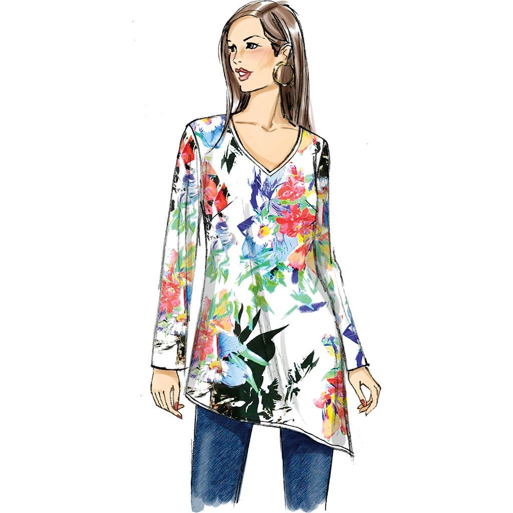 Butterick Pattern B6263 Womens Tunic 6263 Image 3 From Patternsandplains.com