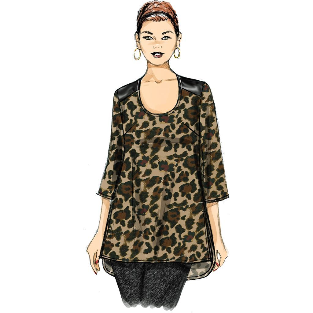 Butterick Pattern B6263 Womens Tunic 6263 Image 5 From Patternsandplains.com
