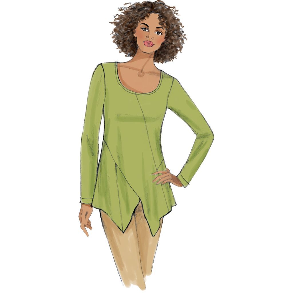 Butterick Pattern B6287 Misses Tunic 6287 Image 5 From Patternsandplains.com