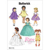 Butterick Pattern B6336 Retro Outfits for 18 Doll 6336 Image 1 From Patternsandplains.com