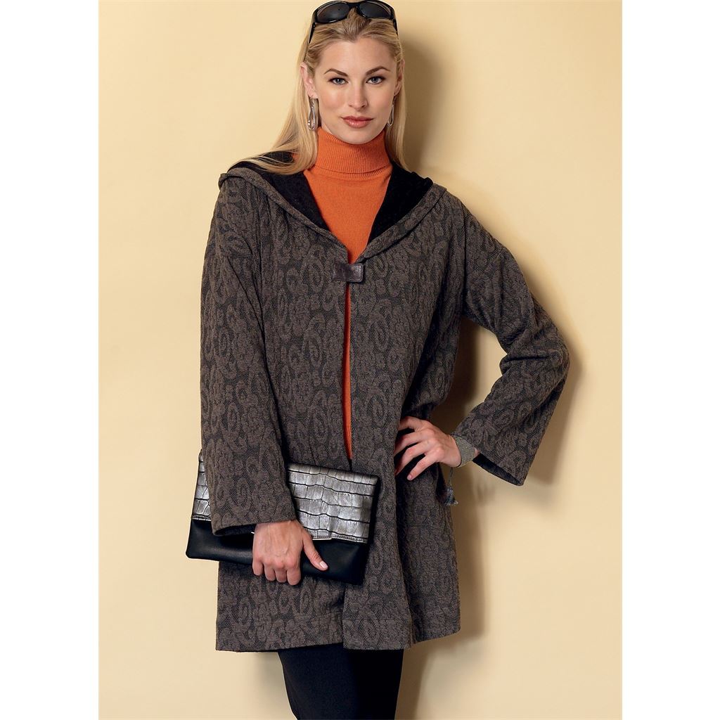 Butterick Pattern B6394 Misses Shawl Collar Coats 6394 Image 2 From Patternsandplains.com