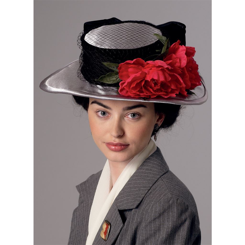 Butterick Pattern B6397 Misses Hats in Four Styles 6397 Image 15 From Patternsandplains.com