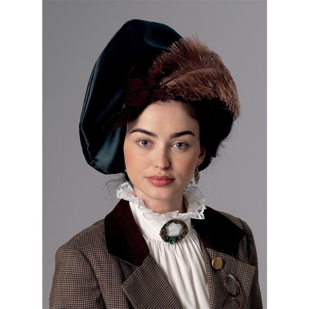 Butterick Pattern B6397 Misses Hats in Four Styles 6397 Image 16 From Patternsandplains.com