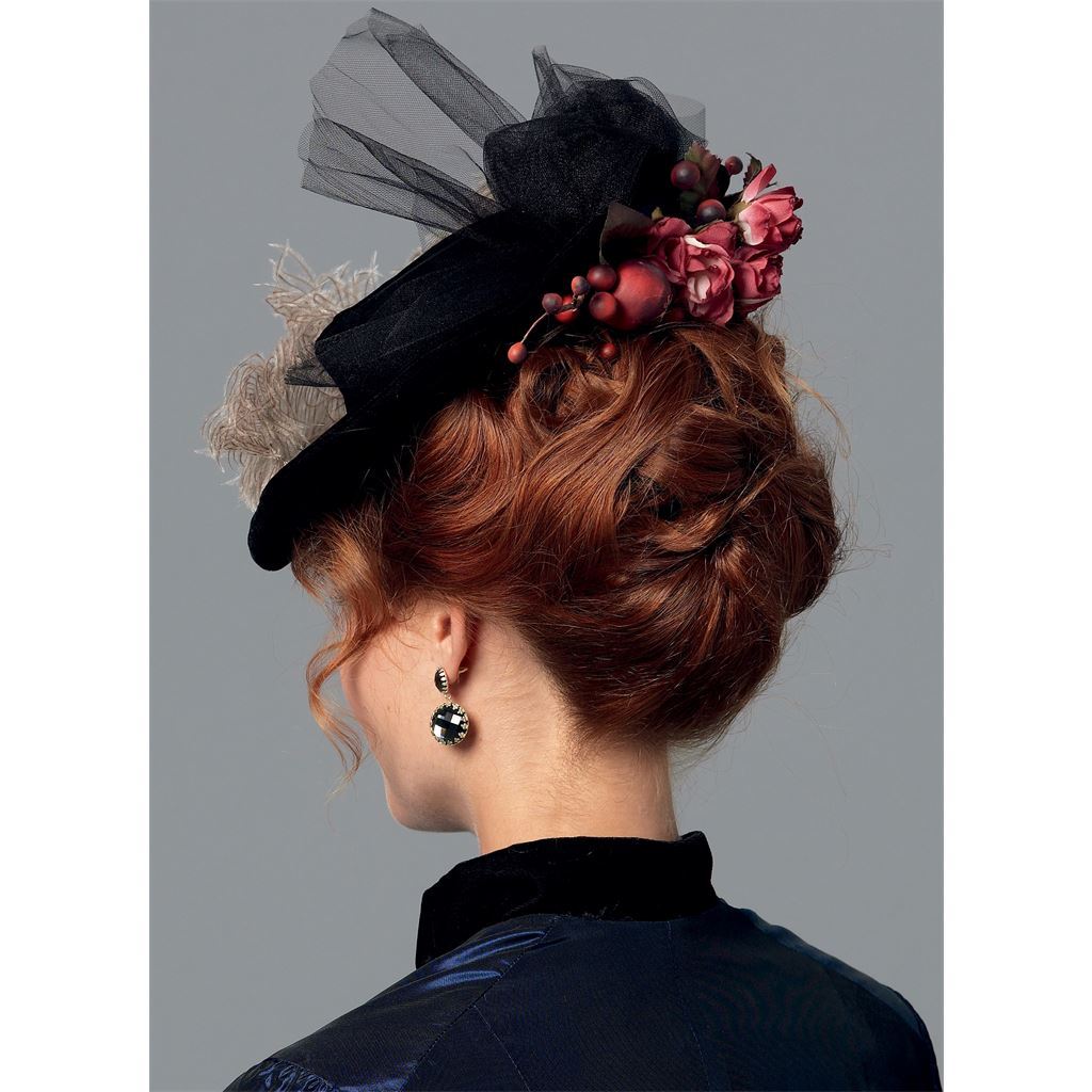 Butterick Pattern B6397 Misses Hats in Four Styles 6397 Image 4 From Patternsandplains.com