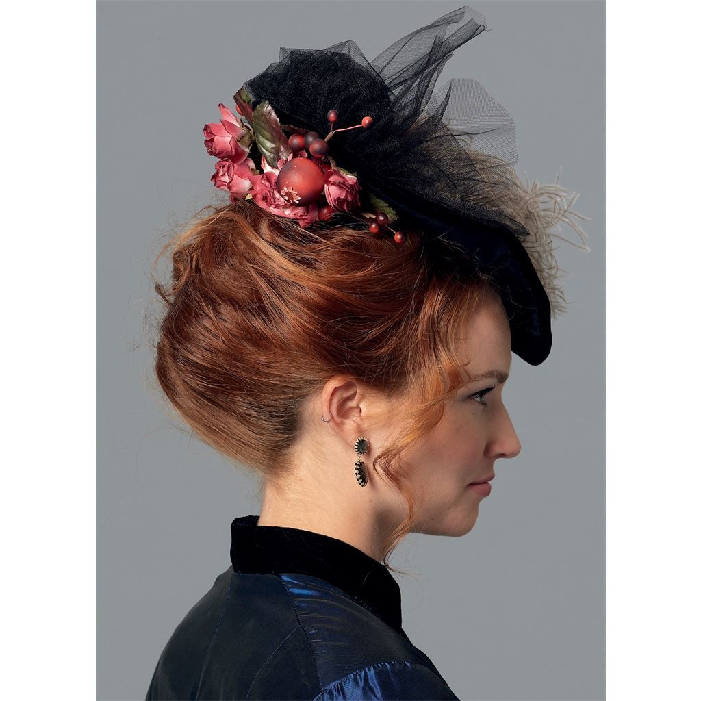 Butterick Pattern B6397 Misses Hats in Four Styles 6397 Image 5 From Patternsandplains.com