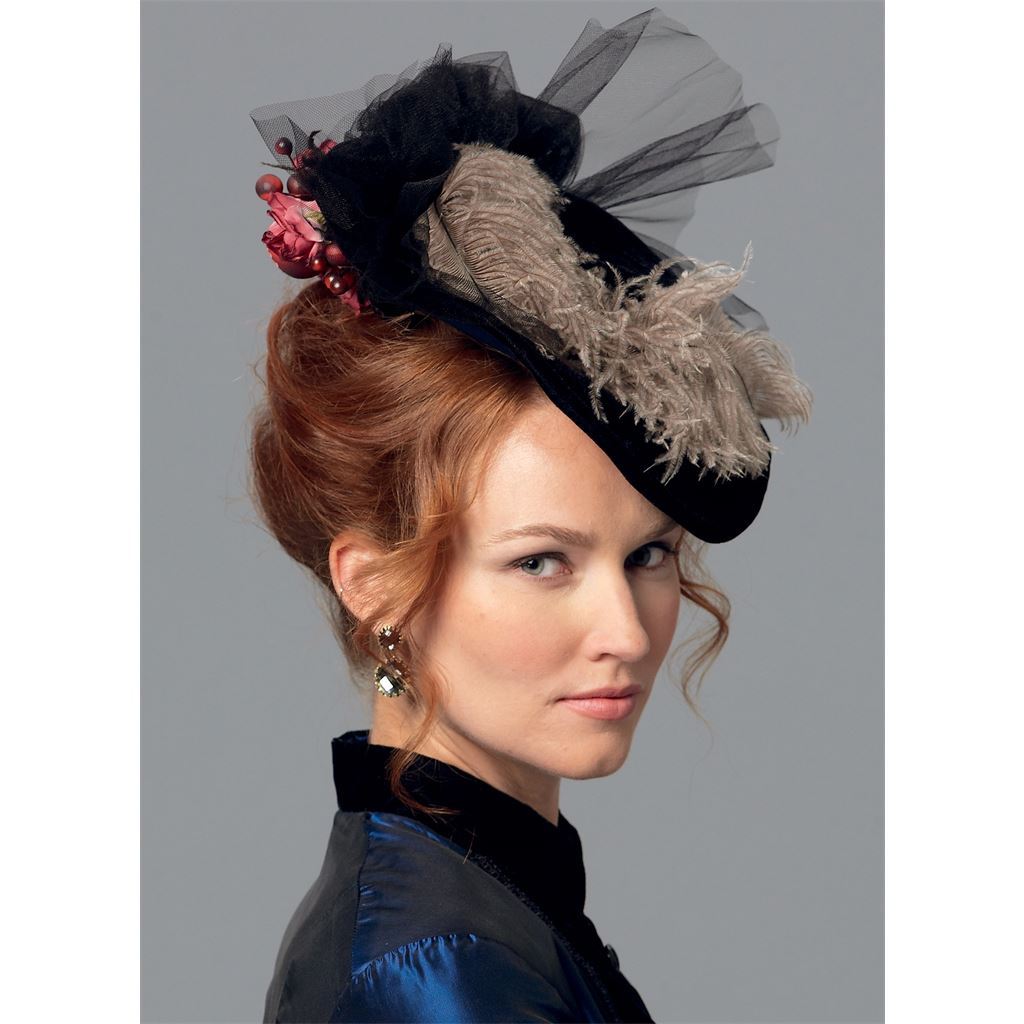 Butterick Pattern B6397 Misses Hats in Four Styles 6397 Image 6 From Patternsandplains.com