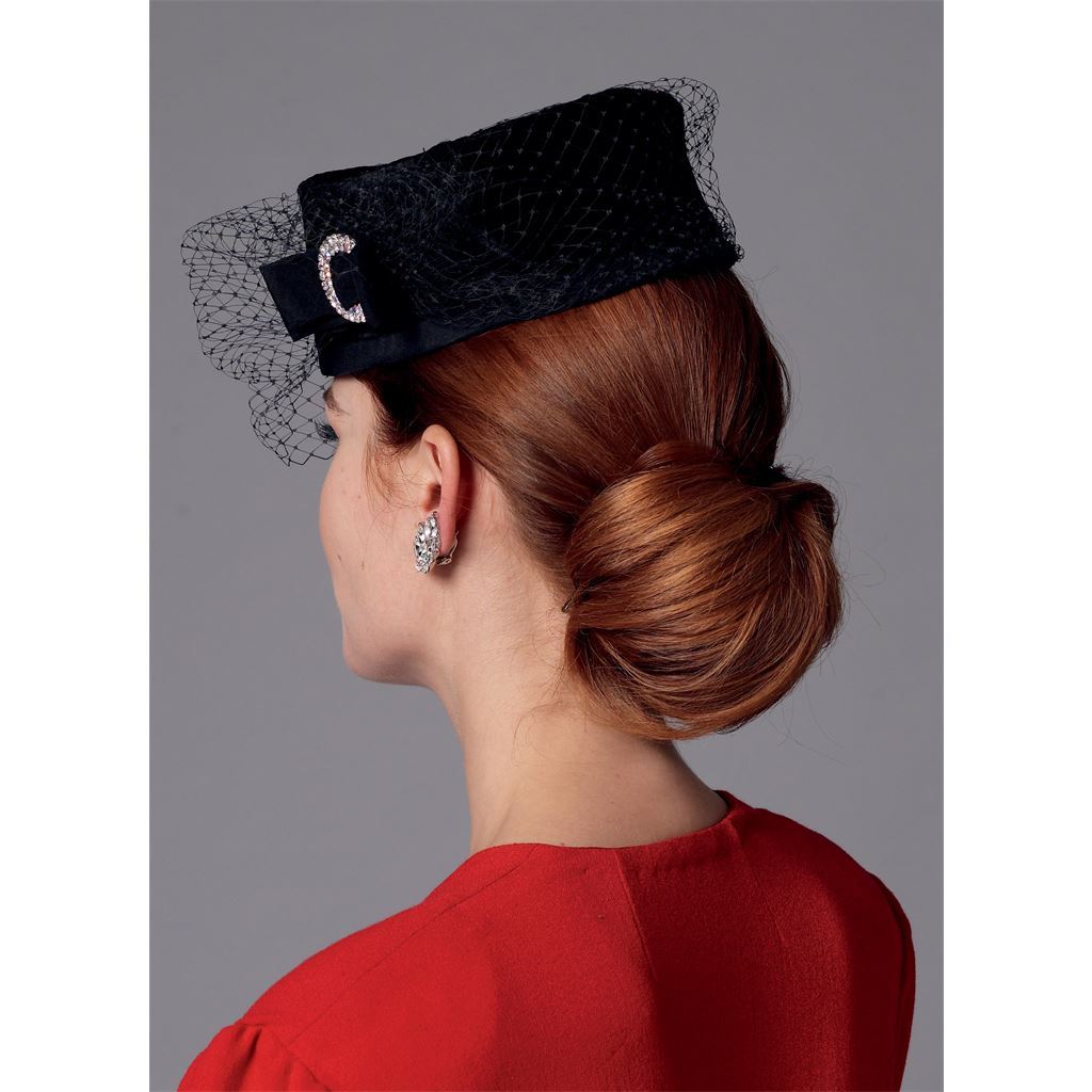 Butterick Pattern B6397 Misses Hats in Four Styles 6397 Image 9 From Patternsandplains.com