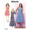 Butterick Pattern B6446 Misses Pleated Wrap Dresses with Sash 6446 Image 1 From Patternsandplains.com