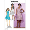 Butterick Pattern B6448 Misses Fit and Flare Empire Waist Dresses 6448 Image 1 From Patternsandplains.com