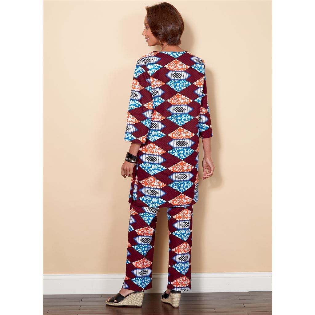 Butterick Pattern B6534 Misses Mens Coat Tunic and Pants 6534 Image 4 From Patternsandplains.com