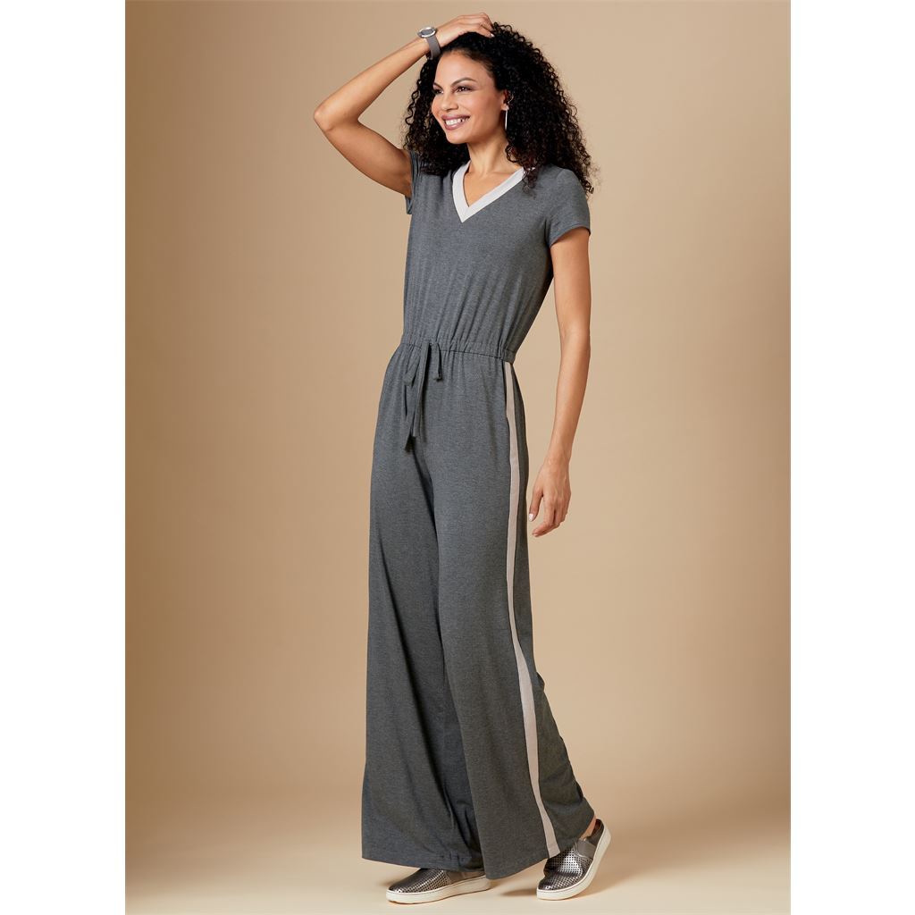 Butterick Pattern B6600 Misses Jacket Top Dress Jumpsuit and Pants 6600 Image 2 From Patternsandplains.com