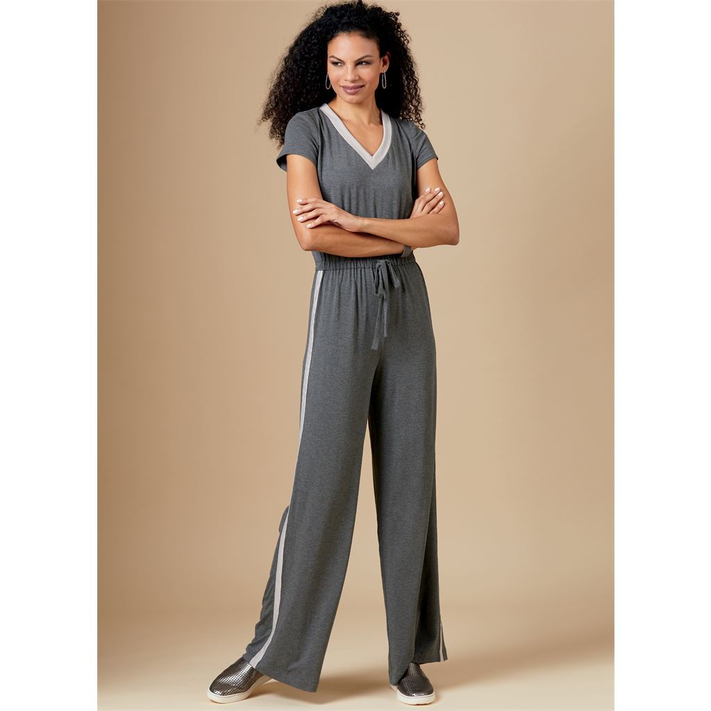 Butterick Pattern B6600 Misses Jacket Top Dress Jumpsuit and Pants 6600 Image 3 From Patternsandplains.com