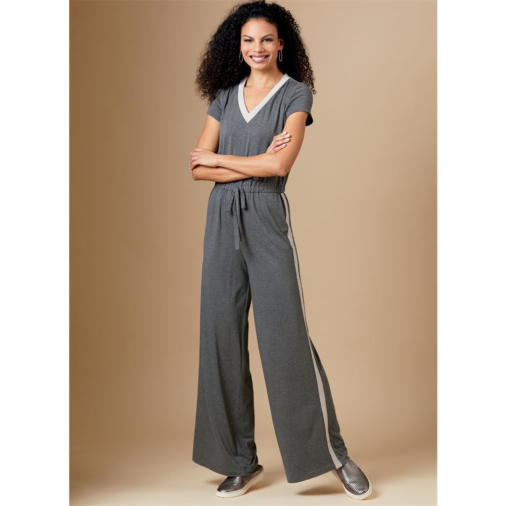 Butterick Pattern B6600 Misses Jacket Top Dress Jumpsuit and Pants 6600 Image 4 From Patternsandplains.com