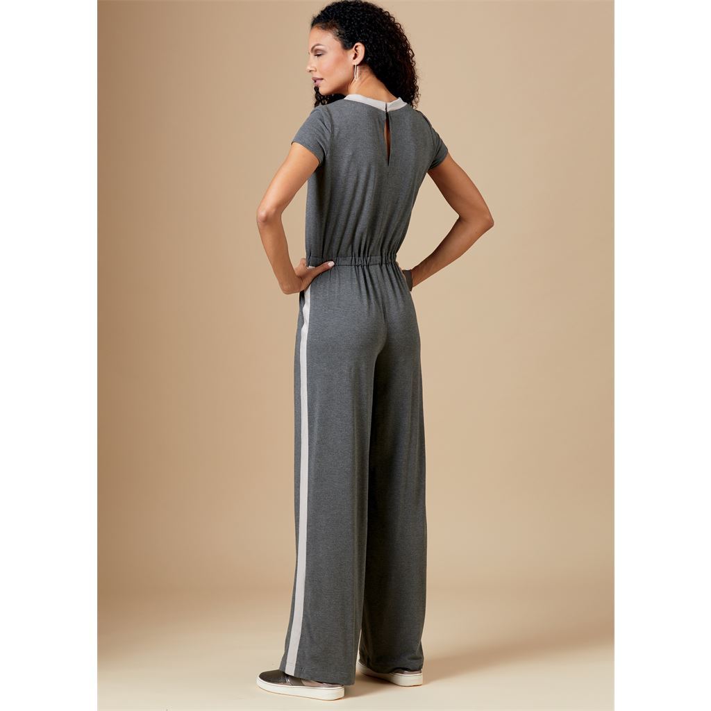 Butterick Pattern B6600 Misses Jacket Top Dress Jumpsuit and Pants 6600 Image 5 From Patternsandplains.com