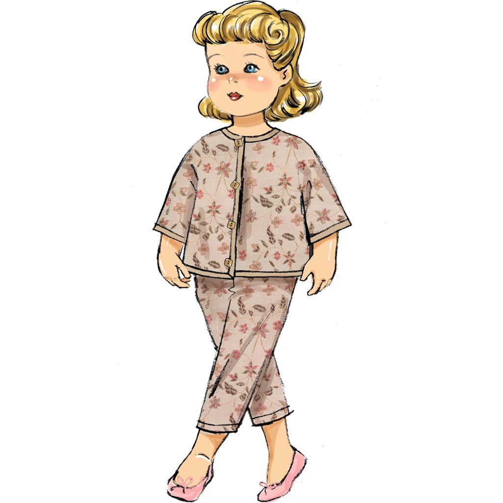 Butterick Pattern B6606 Clothes For 18 Doll 6606 Image 9 From Patternsandplains.com