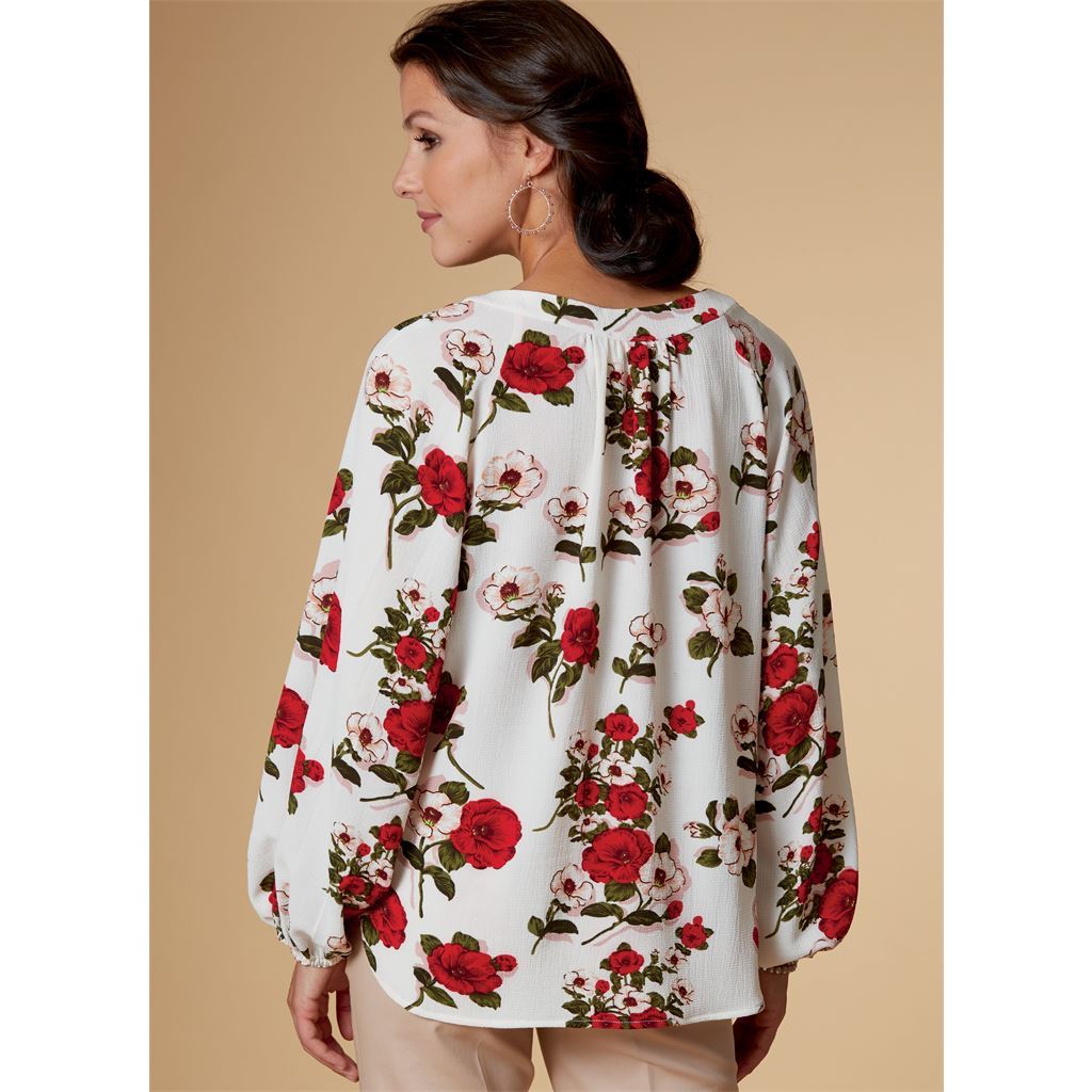 Butterick Pattern B6632 Misses Top 6632 Image 6 From Patternsandplains.com