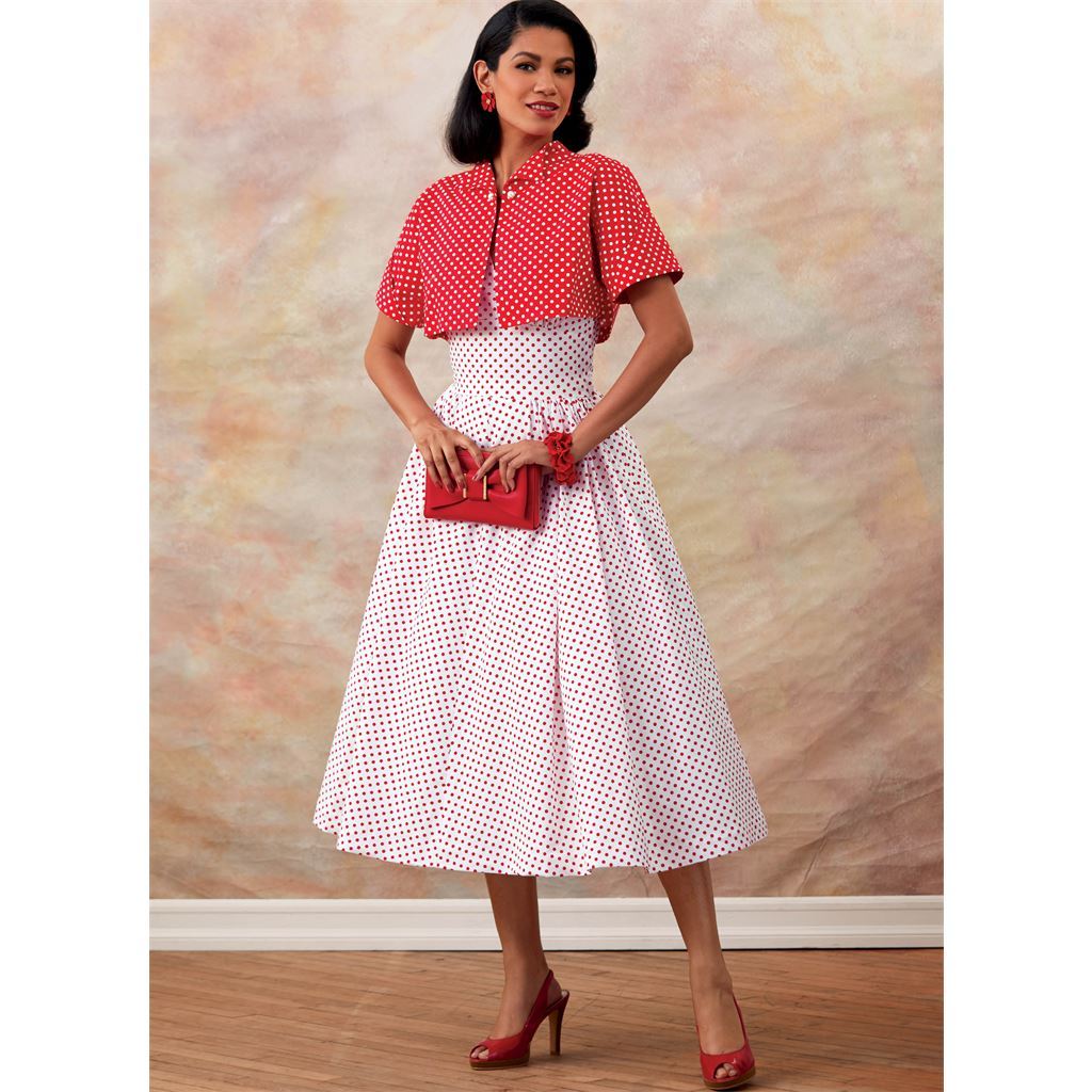 Butterick Pattern B6682 Misses Dress and Jacket 6682 Image 2 From Patternsandplains.com