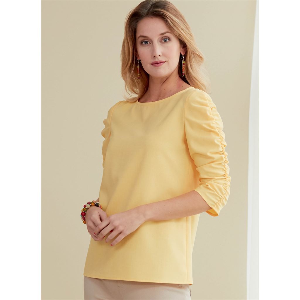 Butterick Pattern B6687 Misses Top 6687 Image 4 From Patternsandplains.com