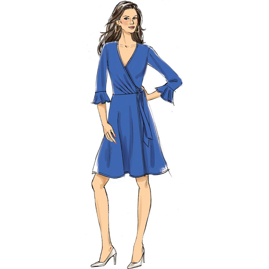 Butterick Pattern B6703 Misses Womens Dress 6703 Image 4 From Patternsandplains.com