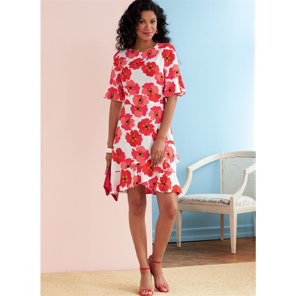 Butterick Pattern B6729 Misses Dresses 6729 Image 4 From Patternsandplains.com