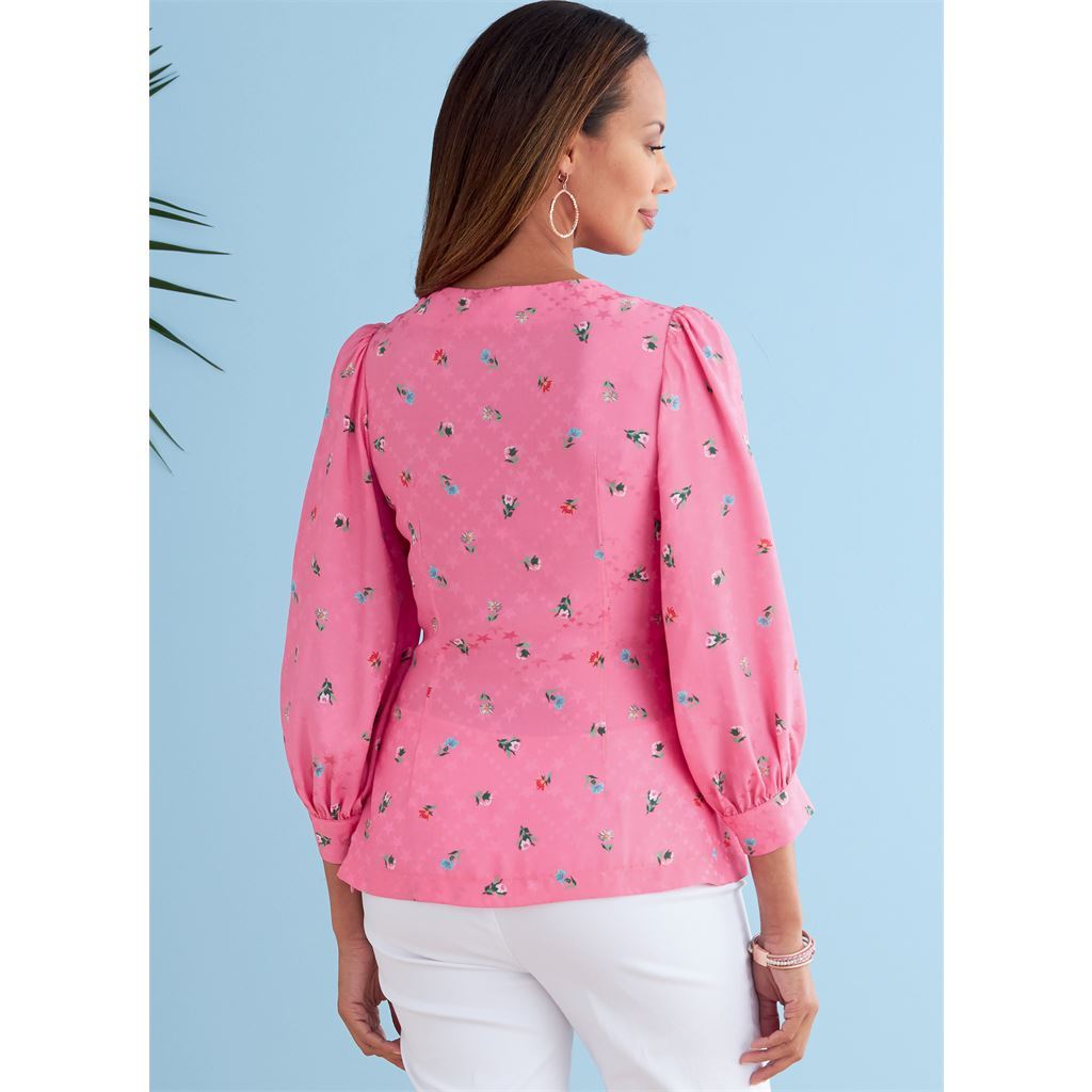 Butterick Pattern B6731 Misses Top 6731 Image 10 From Patternsandplains.com