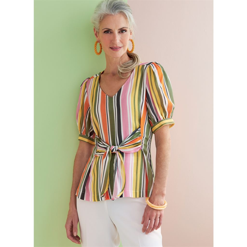 Butterick Pattern B6731 Misses Top 6731 Image 2 From Patternsandplains.com