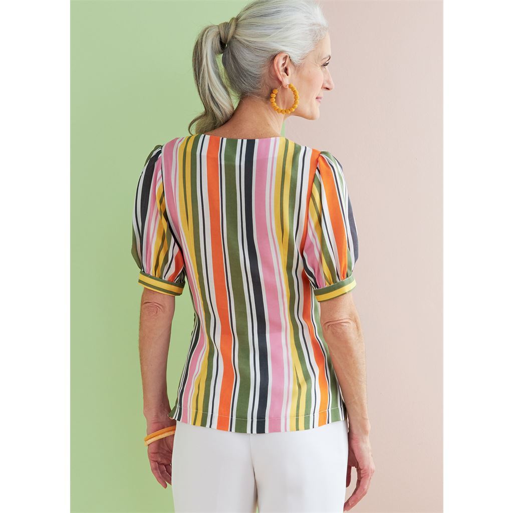 Butterick Pattern B6731 Misses Top 6731 Image 9 From Patternsandplains.com