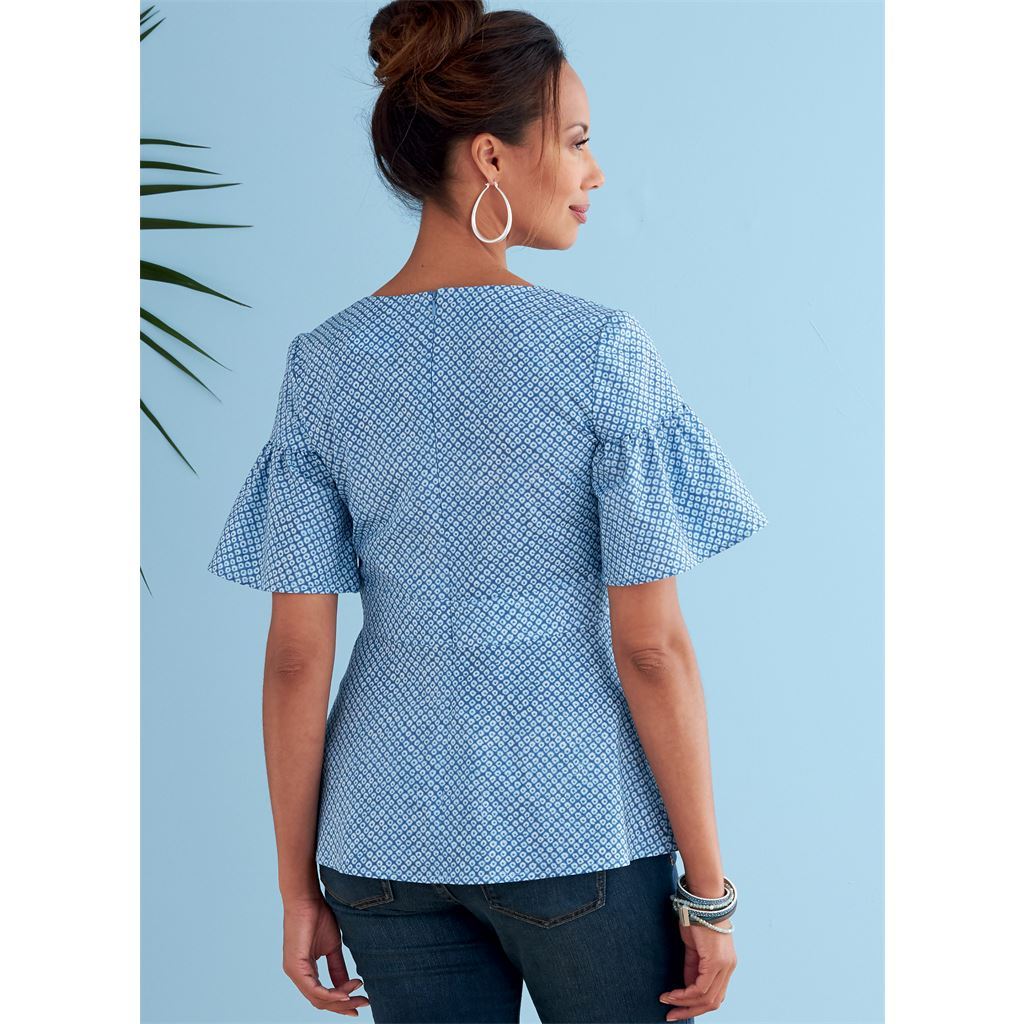 Butterick Pattern B6732 Misses Top 6732 Image 11 From Patternsandplains.com