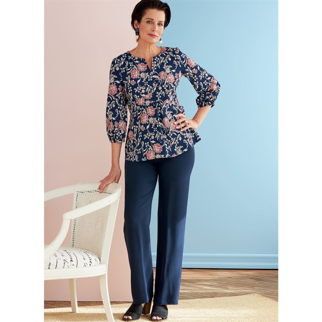 Butterick Pattern B6732 Misses Top 6732 Image 5 From Patternsandplains.com