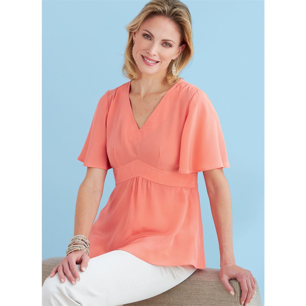 Butterick Pattern B6732 Misses Top 6732 Image 8 From Patternsandplains.com