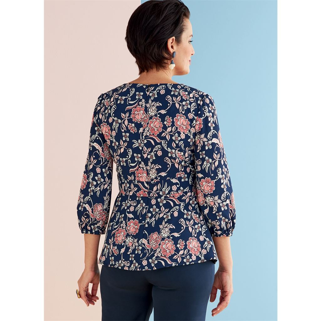 Butterick Pattern B6732 Misses Top 6732 Image 9 From Patternsandplains.com