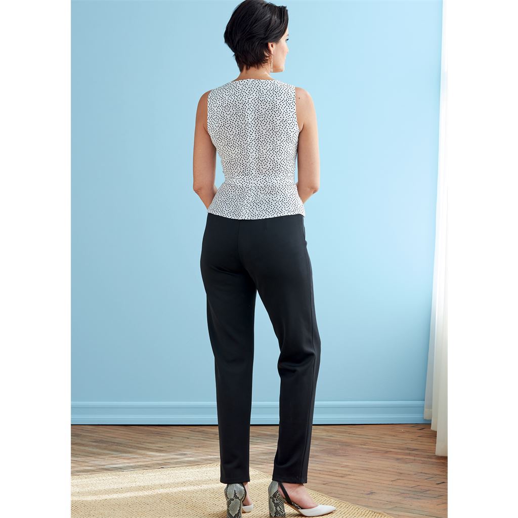 Butterick Pattern B6738 Misses Jacket Dress Top Skirt and Pants 6738 Image 13 From Patternsandplains.com