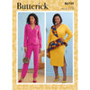 Butterick Pattern B6739 Misses Jacket Dress Top Skirt and Pants 6739 Image 1 From Patternsandplains.com