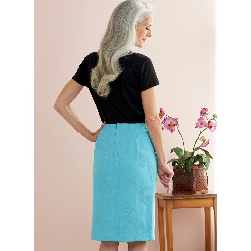 Butterick Pattern B6746 Misses Straight Skirts and Belt 6746 Image 3 From Patternsandplains.com