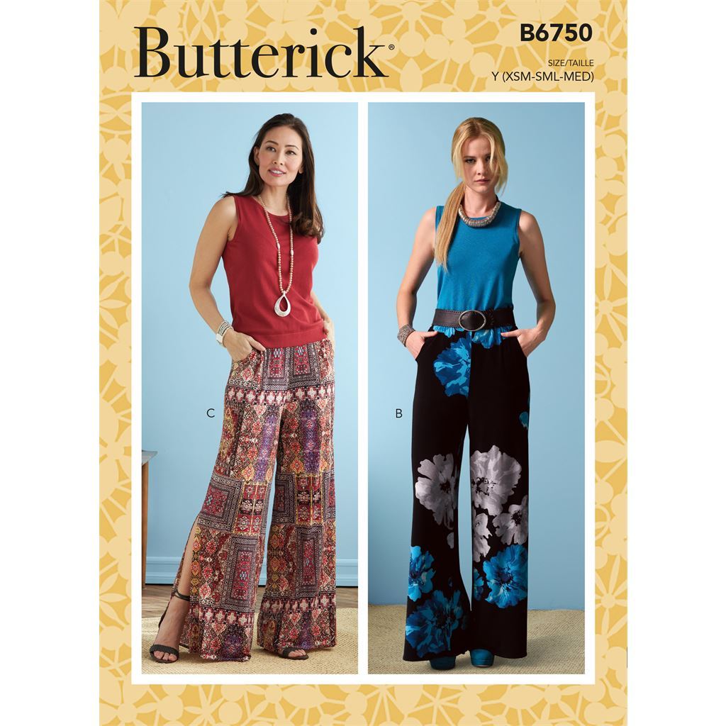 Butterick Pattern B6750 Misses Elastic Waist Shorts and Pants 6750 Image 1 From Patternsandplains.com