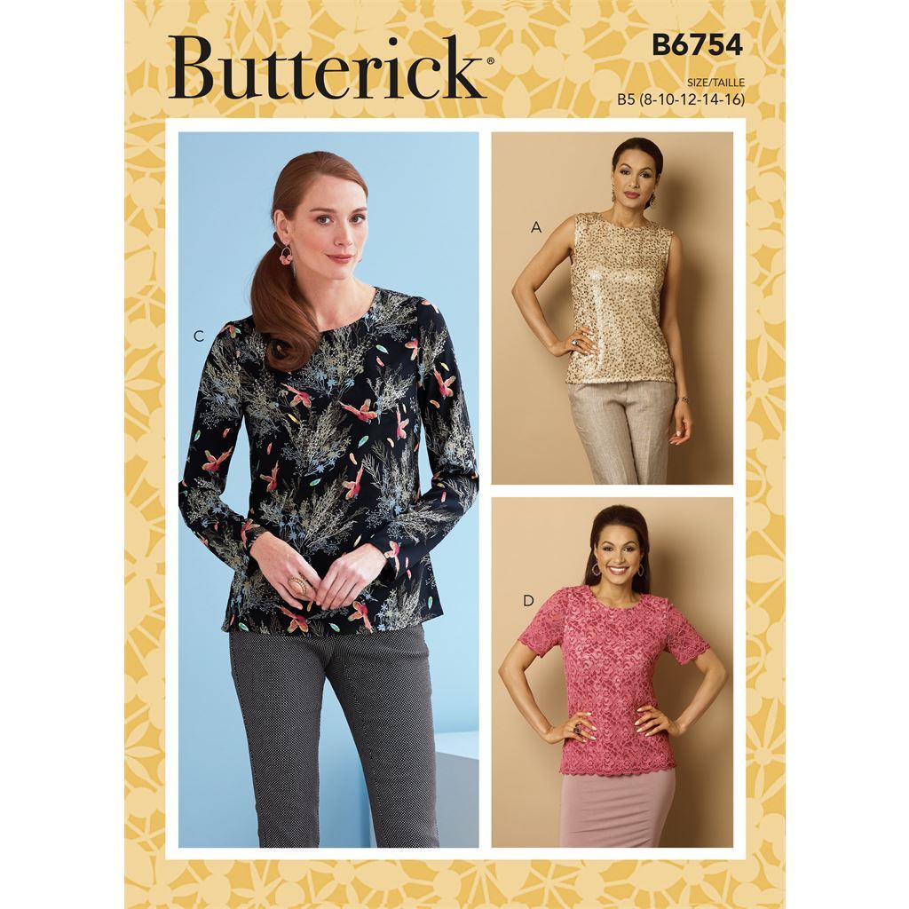 Butterick Pattern 6822 KK Plus Size Women's Jacket, Dress & Top With C/D,  DD, DDD, G, H Cup Sizes 26W-28W-30W-32W 