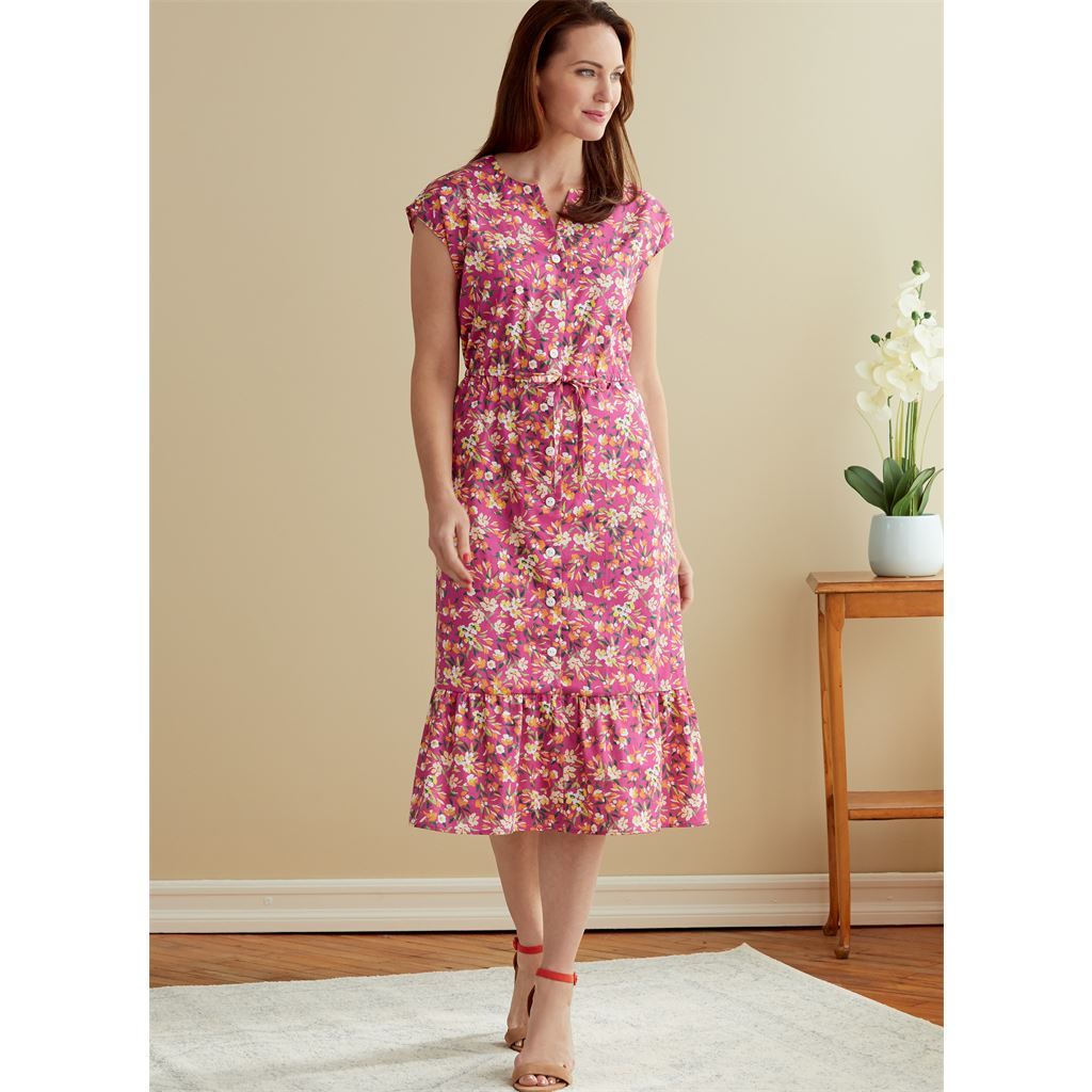 Butterick Pattern B6758 MISSES and MISSES PETITE DRESS 6758 Image 3 From Patternsandplains.com