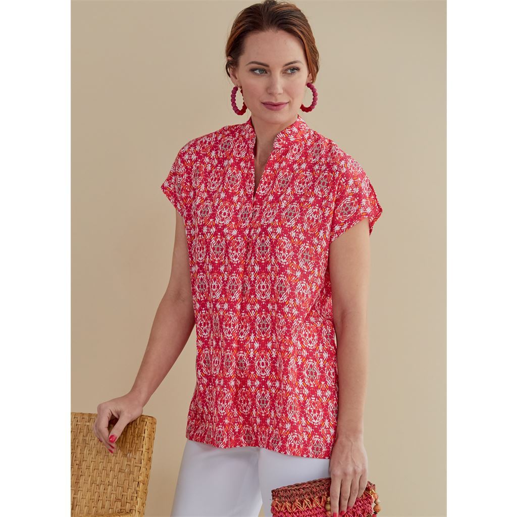 Butterick Pattern B6768 MISSES TOP 6768 Image 4 From Patternsandplains.com
