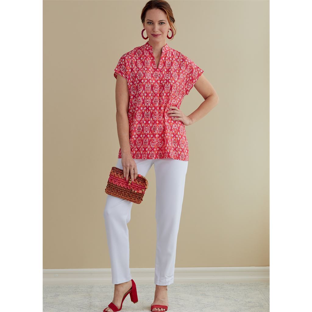 Butterick Pattern B6768 MISSES TOP 6768 Image 7 From Patternsandplains.com