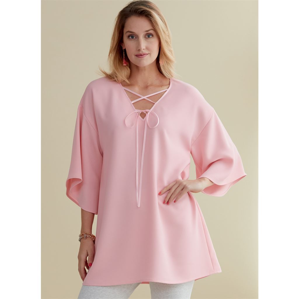 Butterick Pattern B6769 MISSES TOP TUNIC and CAFTAN 6769 Image 3 From Patternsandplains.com