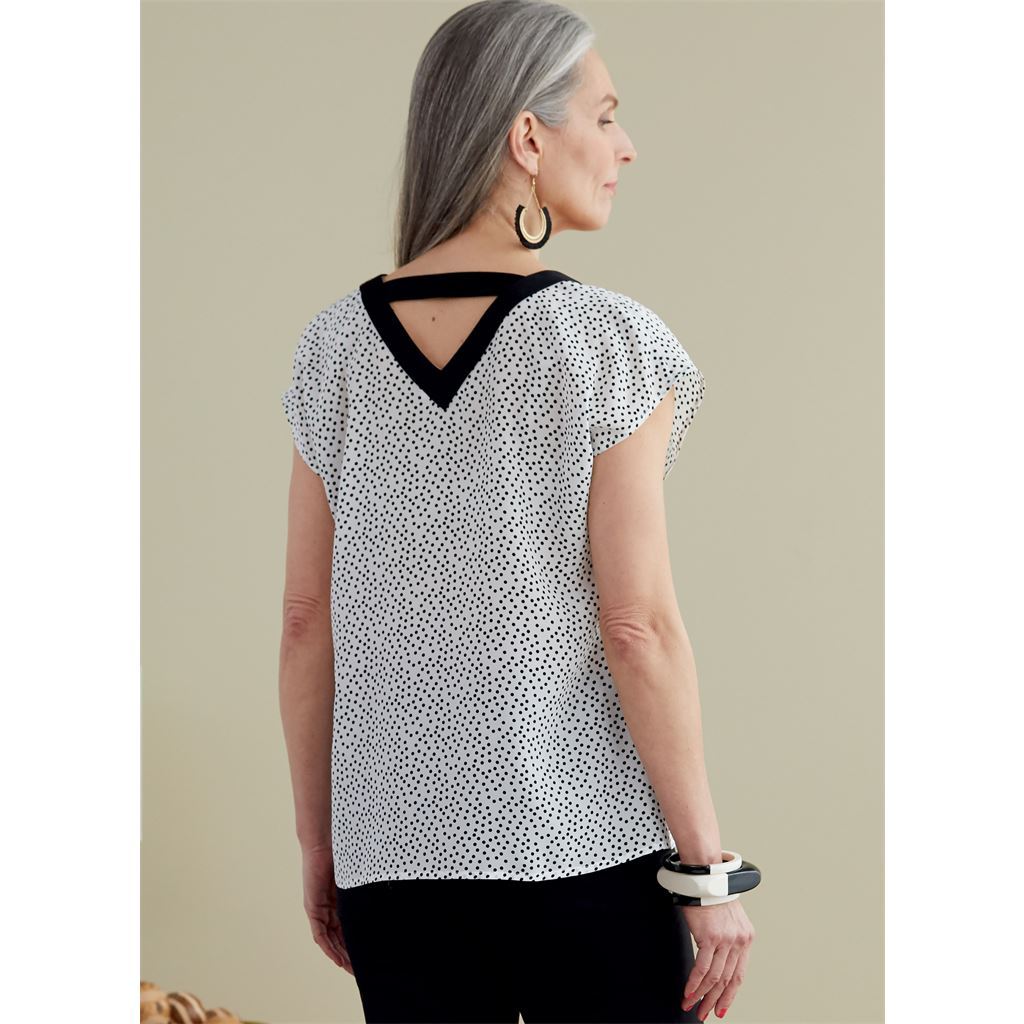 Butterick Pattern B6769 MISSES TOP TUNIC and CAFTAN 6769 Image 5 From Patternsandplains.com