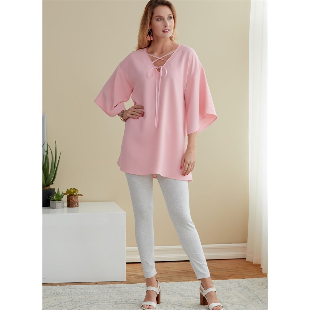 Butterick Pattern B6769 MISSES TOP TUNIC and CAFTAN 6769 Image 6 From Patternsandplains.com