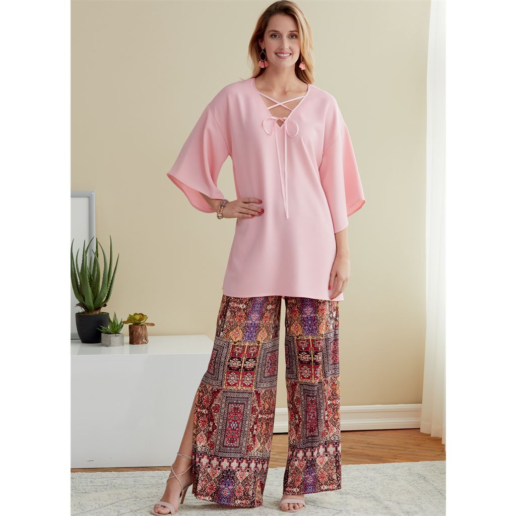 Butterick Pattern B6769 MISSES TOP TUNIC and CAFTAN 6769 Image 7 From Patternsandplains.com